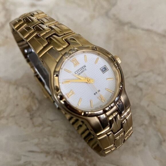 Citizen Gold Tone Quartz Watch - Picture 2 of 12